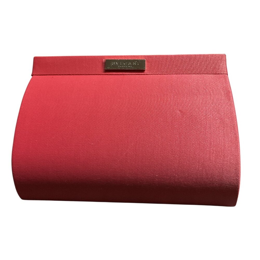 Bvlgari NWOT Parfums Mini Framed Clutch Bag